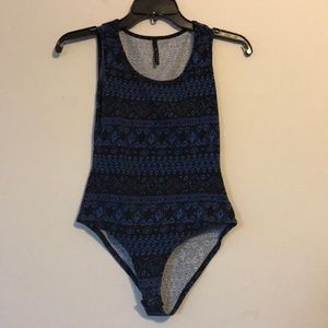 Tribal Print Bodysuit